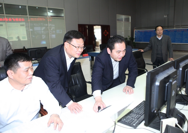 山东省煤监局到阳城煤电督查“两会期间”安全生产工作