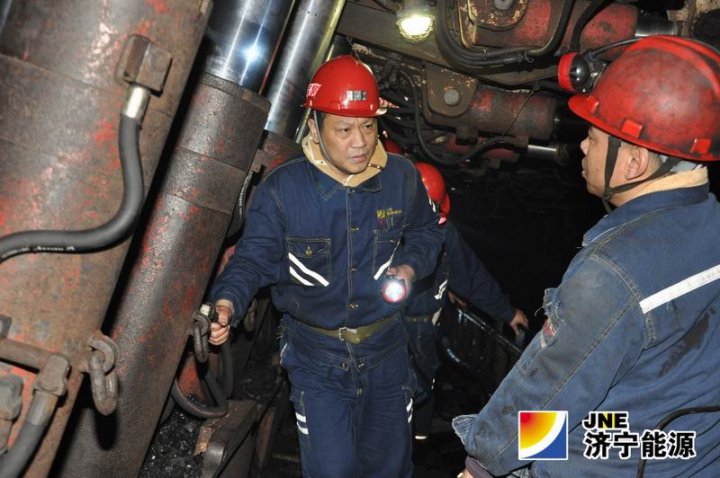 张广宇到义桥煤矿检查指导工作