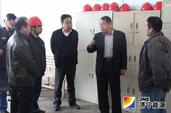 乔志猛到金威煤电慰问和检查安全生产工作