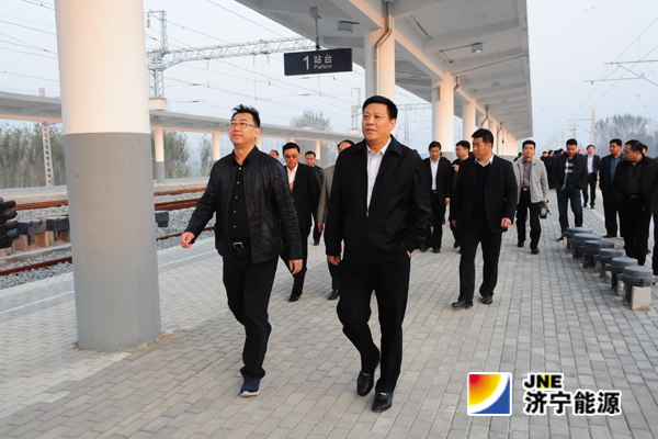 陕西省榆林市考察团到济矿集团考察