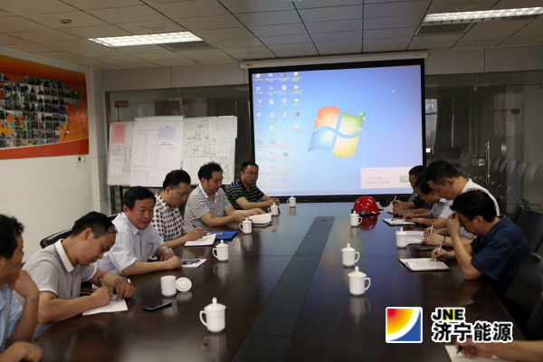 郝敬尧、魏忠勋带队到阳城煤电进行二季度质量标准化检查和发电安全大检查活动