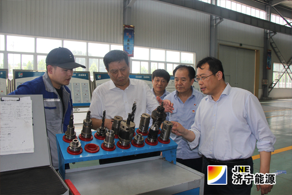 张广宇到盛源公司检查指导工作