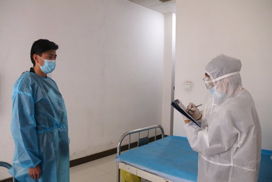 阳城煤电开展疫情防控演练  提高应急处置能力