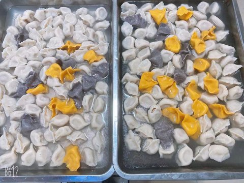 霄云煤矿：冬季“三色饺”暖心又暖胃