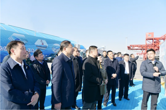 霍高原到集团公司考察调研