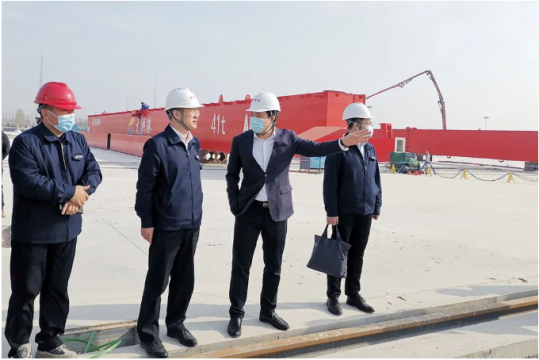 王崇景带队开展挂图作战重点项目（工程）专题督查