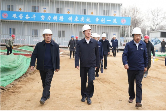 践行一线工作法丨王崇景带队到集团公司挂图作战重点任务现场督导检查