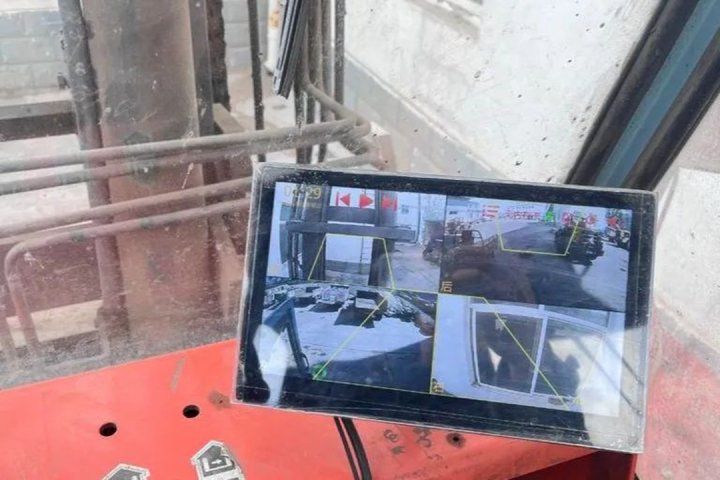 盲区清零！朱家峁煤矿试点安装叉车360°环影智能警示系统