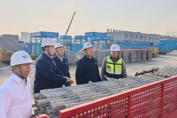 王崇景到部分重点建设项目调研督导工作