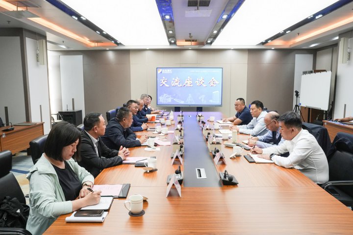 徐州云集港口客人到访山东融汇集团